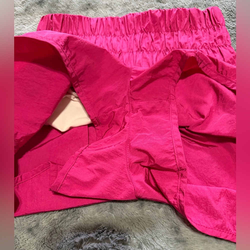 FP Movement by Free People Small High Waist Magenta Shorts Perfect Condition 😍 - Picture 7 of 11